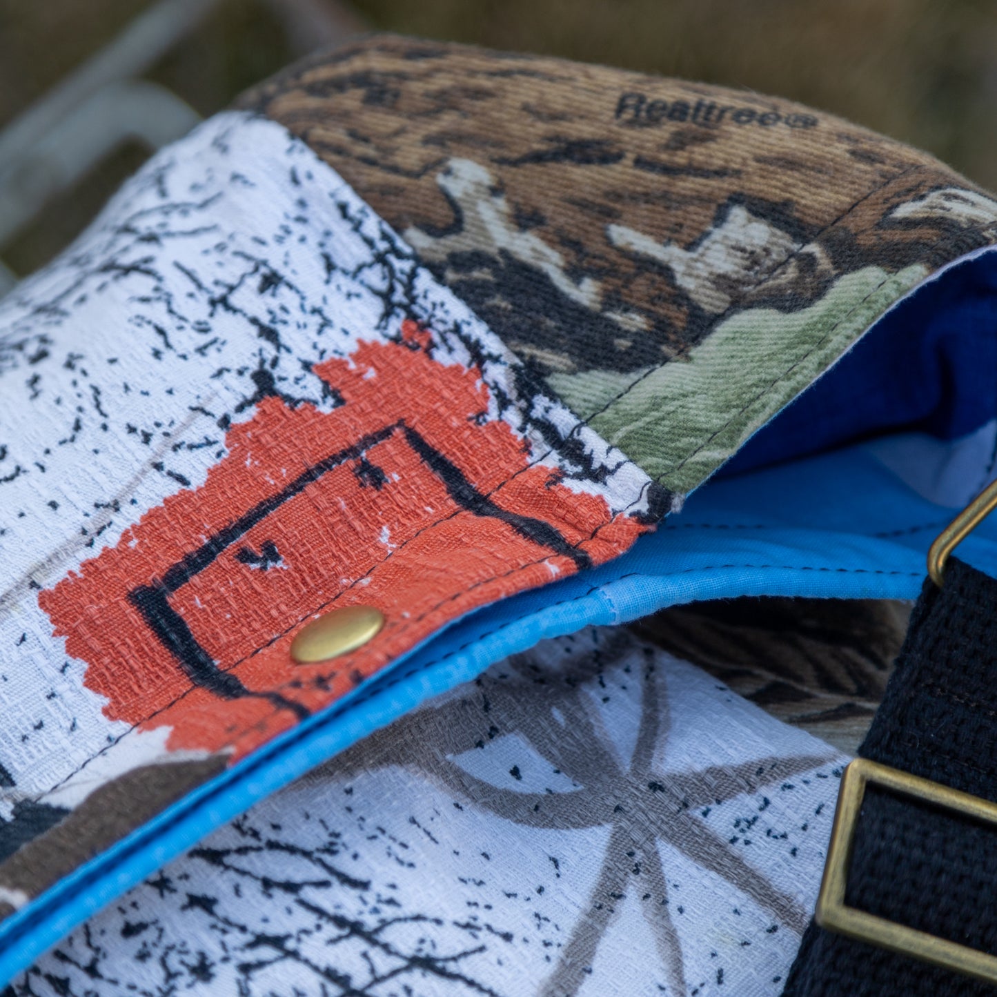 Barkcloth and vintage realtree camo